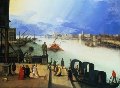 Vista de Venecia de Louis de Caullery